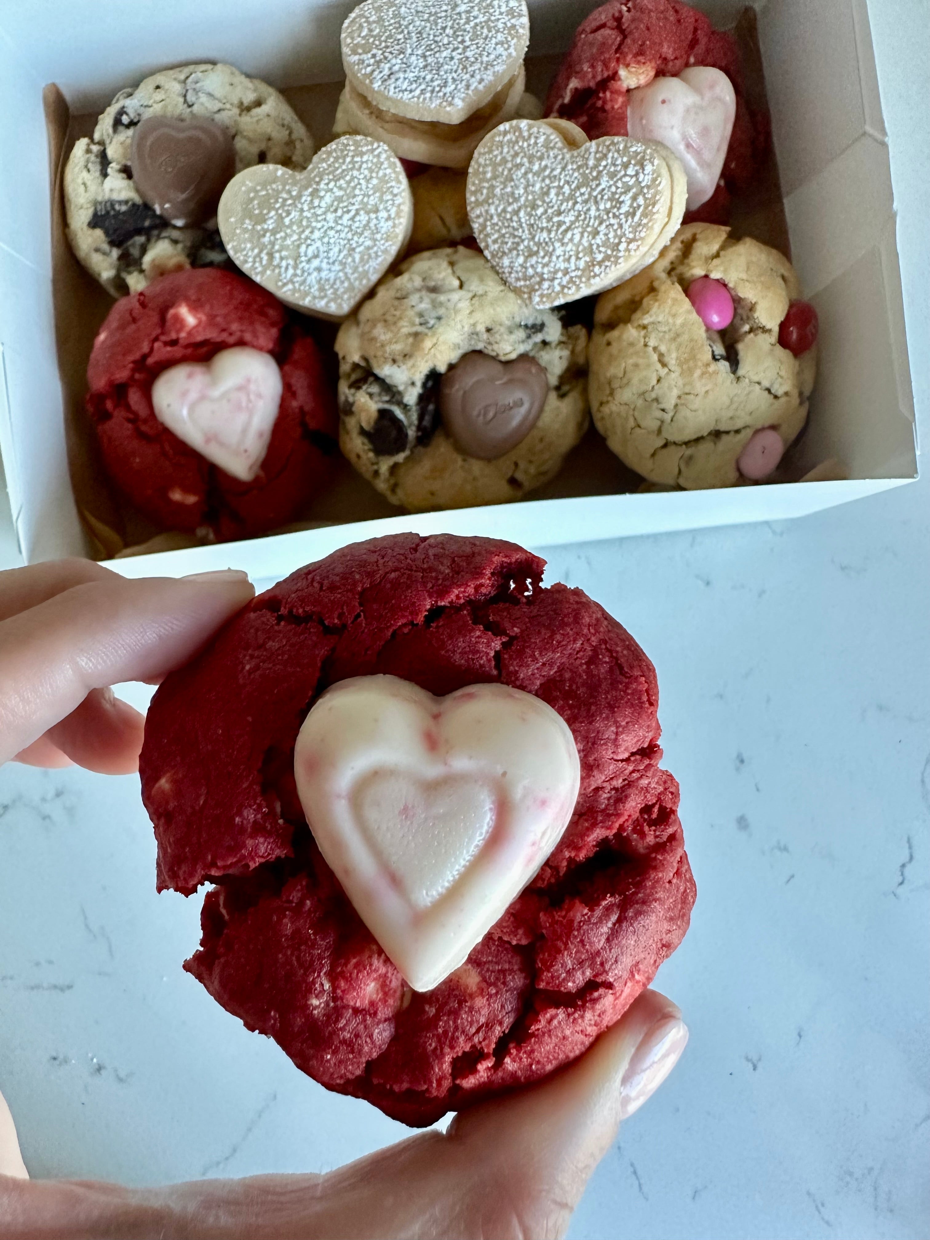Valentine's Cookie Box