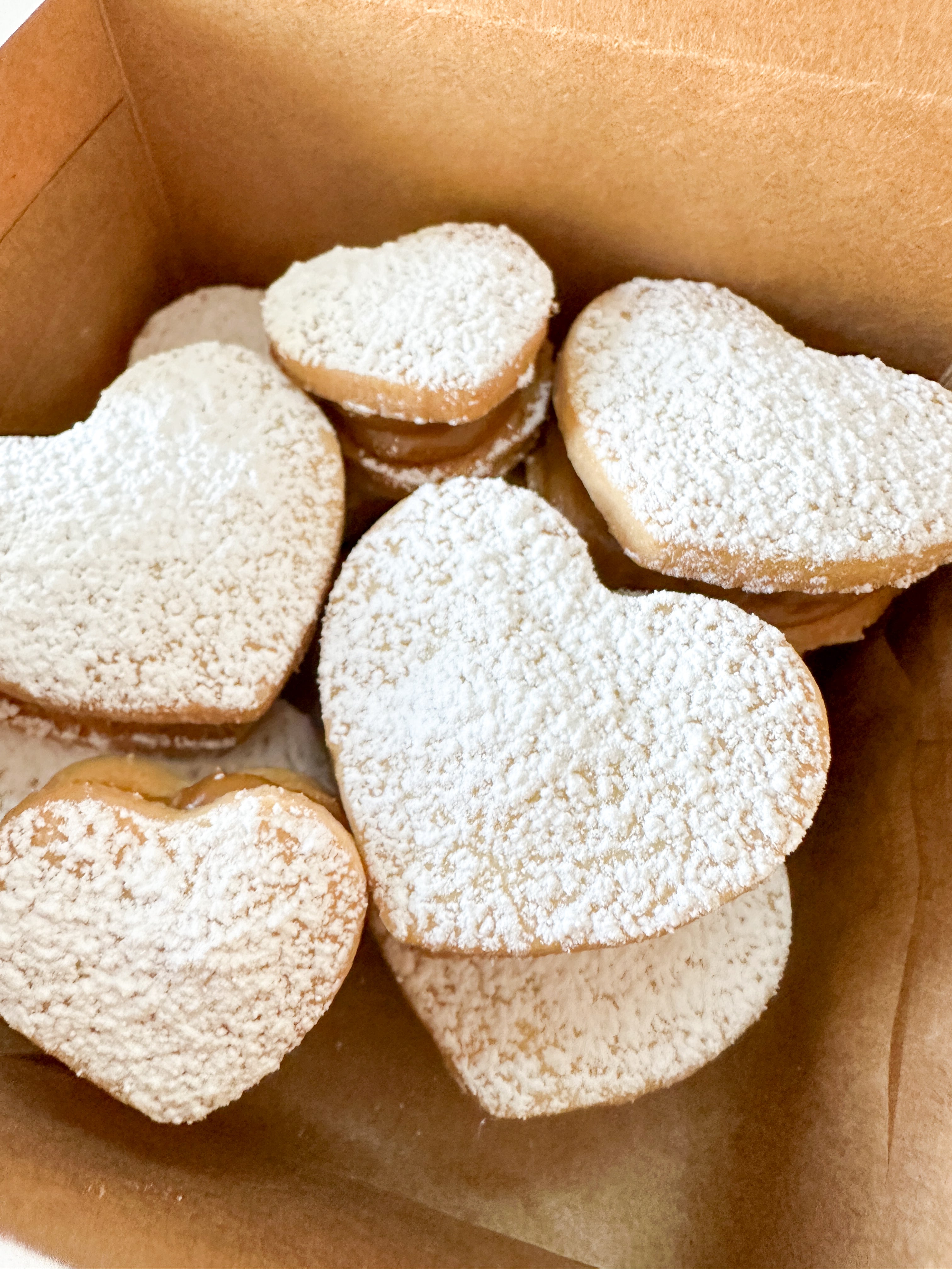Valentine's Alfajores Cookies